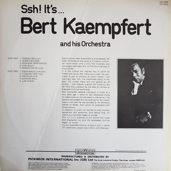 Bert Kaempfert - Ssh! It's... Bert Kaempfert And His (LP) 43492 46301 Vinyl LP VINYLSINGLES.NL