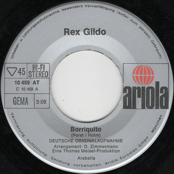 Rex Gildo - Borriquito 22834 Vinyl Singles VINYLSINGLES.NL