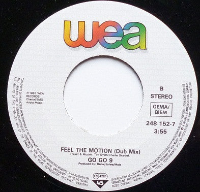 Go Go 9 - Feel The Motion 18273 Vinyl Singles Goede Staat