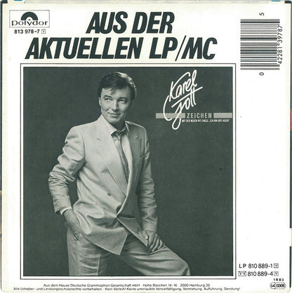 Karel Gott - Ich Bin Der Adler, Du Der Wind Vinyl Singles B-Keus (B)