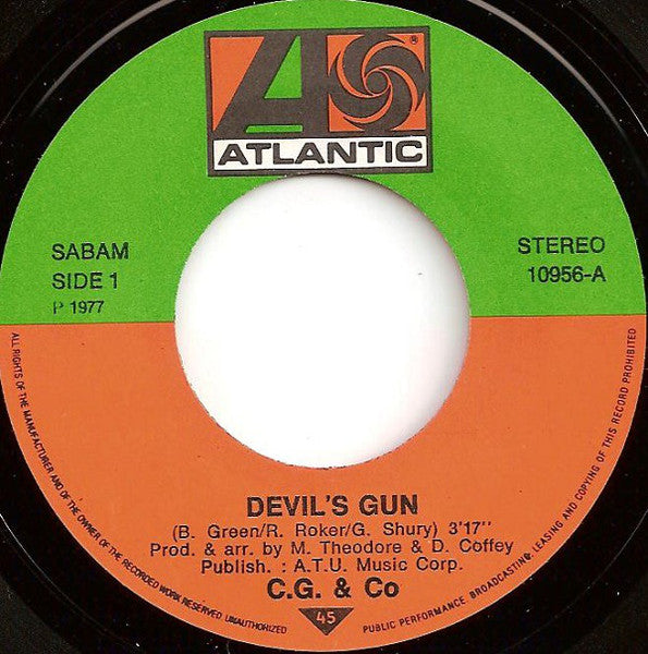 C.J. & Co - Devil's Gun 28255 Vinyl Singles Goede Staat