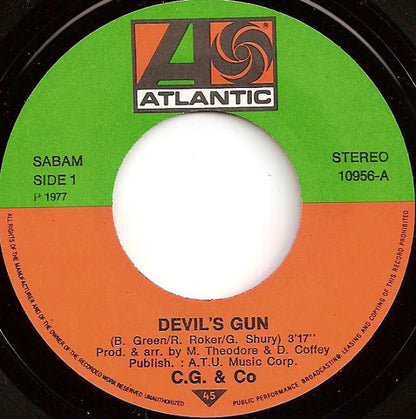 C.J. & Co - Devil's Gun 28255 Vinyl Singles Goede Staat