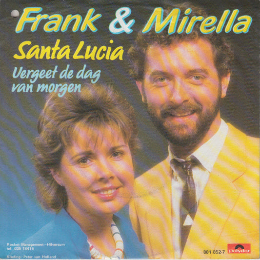 Frank & Mirella - Santa Lucia 24979 Vinyl Singles Goede Staat