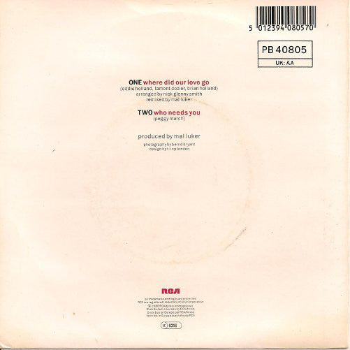 Peggy March - Where Did Our Love Go