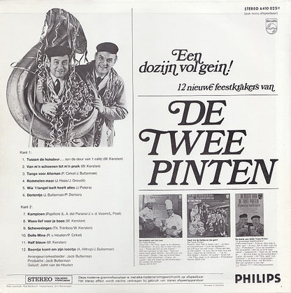 Twee Pinten - Een Dozijn Vol Gein! (12 Nieuwe Feestkrakers Van De Twee Pinten) (LP) 40845 Vinyl LP VINYLSINGLES.NL