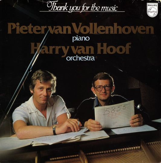 Pieter van Vollenhoven, Harry van Hoof ‎- Thank You For The Music (LP) 42987 50951 Vinyl LP Zeer Goede Staat