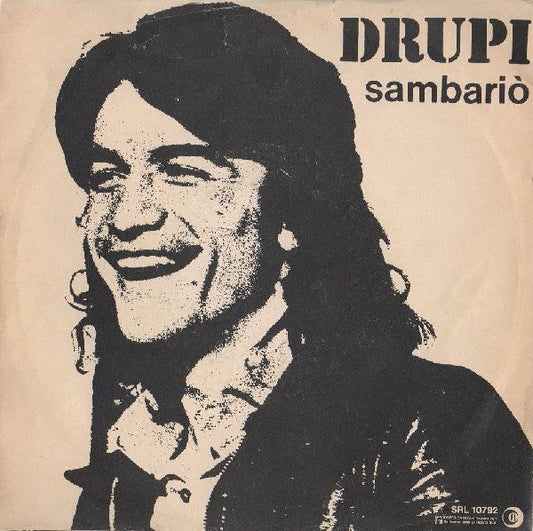 Drupi - Sambariò 30166 Vinyl Singles Vinyl Very Good (VG) <br> Hoes Good Plus (G+)