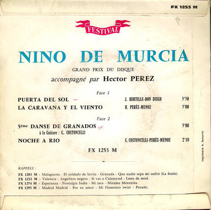 Niño De Murcia - Puerta Del Sol (EP) 24964 Vinyl Singles EP Goede Staat