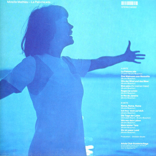Mireille Mathieu - La Paloma Ade (LP)