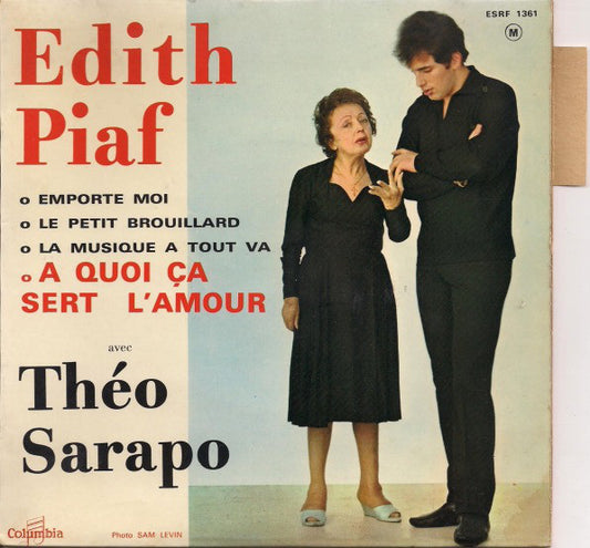Edith Piaf Avec Théo Sarapo - A Quoi Ça Sert L'amour (EP) 22280 32173 Vinyl Singles EP VINYLSINGLES.NL