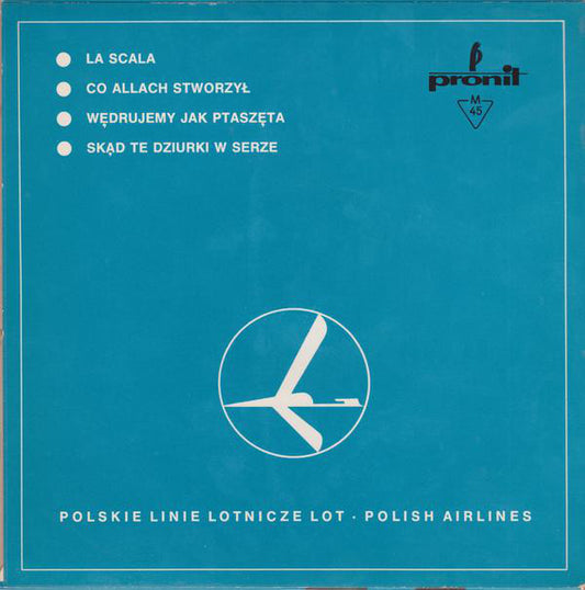 Warsaw Quartet - Latające Piosenki (Flying Songs By Warsaw Quartet) Vinyl Singles Vinyl Zeer Goed / Hoesje Goed "VINYLSINGLES.NL"