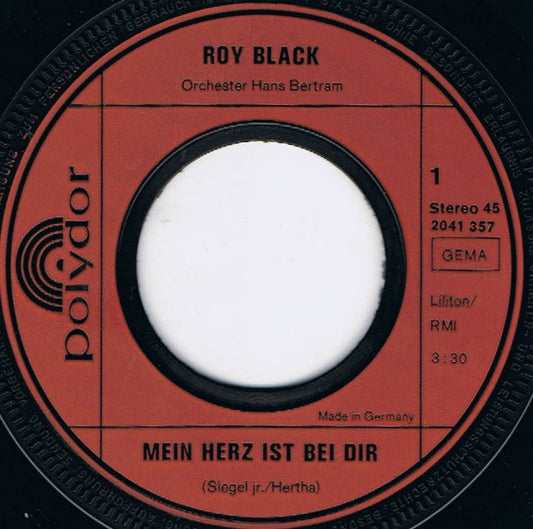 Roy Black - Mein Herz Ist Bei Dir