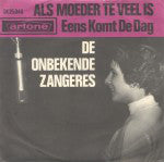 Onbekende Zangeres - Als Moeder Te Veel Is 01236 Vinyl Singles VINYLSINGLES.NL
