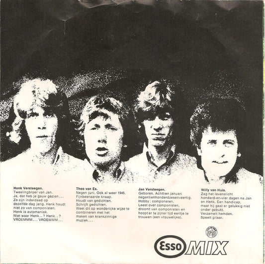 Shoes - Tank Esso Mix (B-Keus) Vinyl Singles Vinyl (G) <br> Hoes (F) "VINYLSINGLES.NL"
