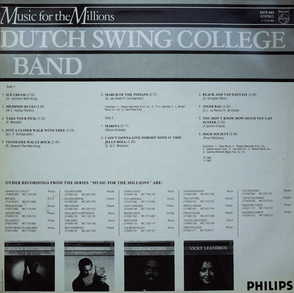 Dutch Swing College Band - Music For The Millions (LP) 44844 Vinyl LP Goede Staat