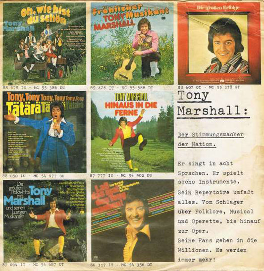 Tony Marshall - Wir Wollen Doch Mal Wieder Stimmung Machen
