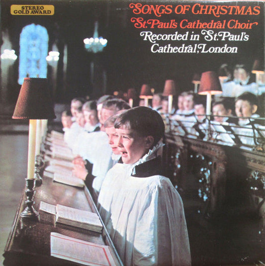 St. Paul's Cathedral Choir - Songs Of Christmas (LP) 44180 Vinyl LP VINYLSINGLES.NL