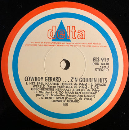 Cowboy Gerard - Z'n Gouden Hits (LP) 48758 Vinyl LP VINYLSINGLES.NL
