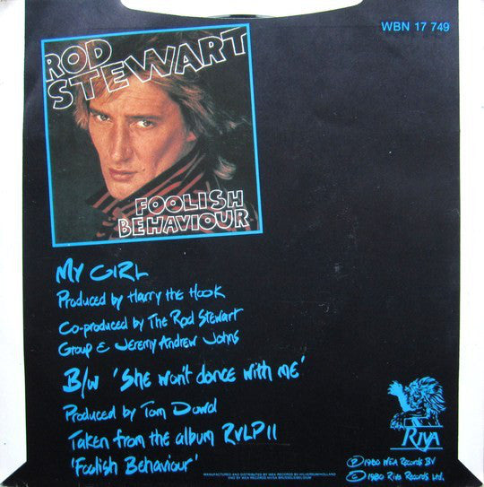 Rod Stewart - My Girl 30012 Vinyl Singles Goede Staat