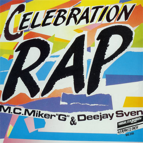 MC Miker G. & DJ Sven - Celebration Rap (Maxi-Single) Maxi-Singles VINYLSINGLES.NL