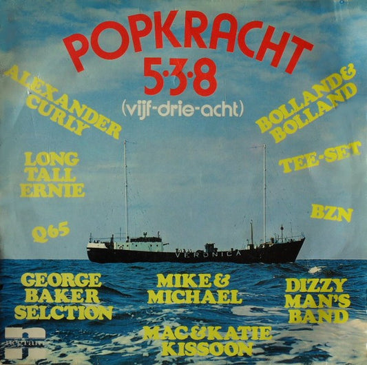 Various - Popkracht 5•3•8 (Vijf-Drie-Acht) (LP) 48966 Vinyl LP Goede Staat