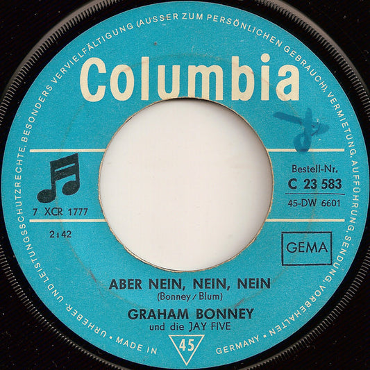 Graham Bonney Und Die Jay Five - Aber Nein, Nein, Nein