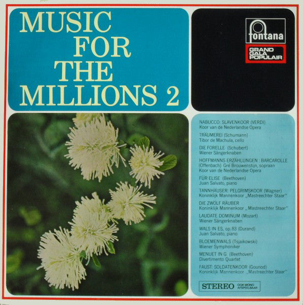 Various - Music For The Millions 2 (LP) Vinyl LP VINYLSINGLES.NL