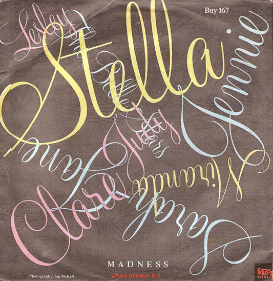Belle Stars - Sign Of The Times Vinyl Singles Vinyl Zeer Goed / Hoesje Goed "VINYLSINGLES.NL"