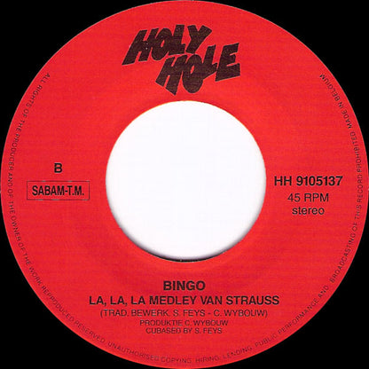 Bingo! - Hey, Hey, Doe Je Mee ? 24375 Vinyl Singles Hoes: Generic