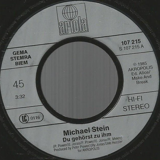 Michael Stein - Du Gehörst Zu Ihm