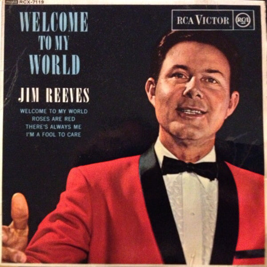 Jim Reeves - Welcome To My World (EP) 08412 Vinyl Singles EP Goede Staat