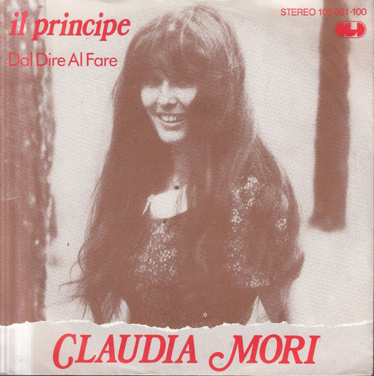 Claudia Mori - Il Principe 22174 Vinyl Singles Goede Staat