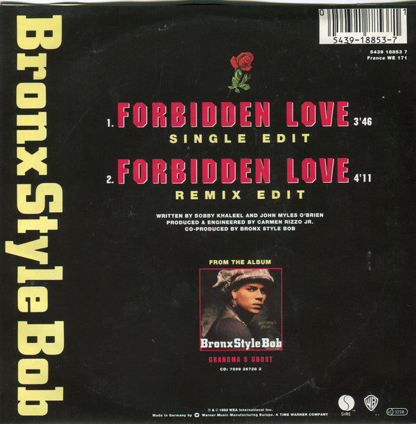 Bronx Style Bob - Forbidden Love 18058 Vinyl Singles Goede Staat