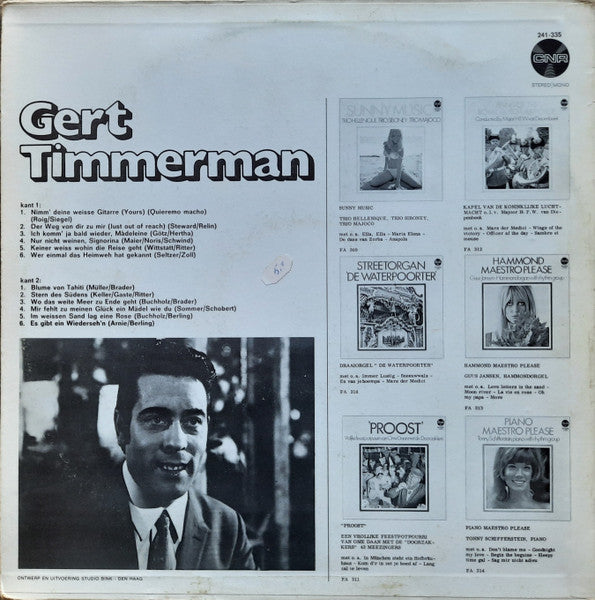 Gert Timmerman - Gert Timmerman (LP) 42780 Vinyl LP VINYLSINGLES.NL