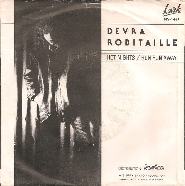 Devra Robitaille - Hot Nights Vinyl Singles Vinyl Very Good (VG) <br> Hoes Good Plus (G+)