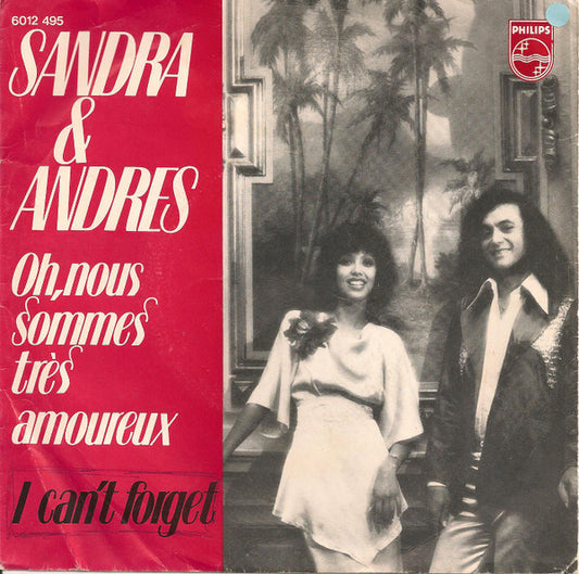 Sandra & Andres - Oh, Nous Sommes Trés Amoureux 29260 Vinyl Singles VINYLSINGLES.NL