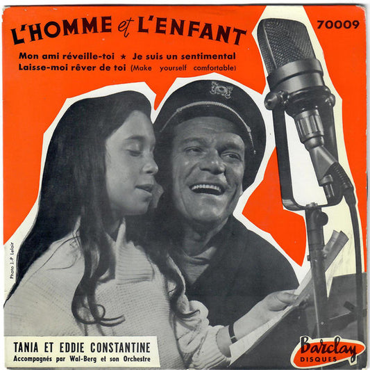 Tania Et Eddie Constantine - 5 - L'homme Et L'enfant (EP) 24235 Vinyl Singles EP Goede Staat