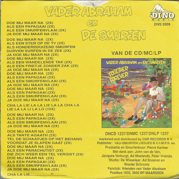 Vader Abraham En De Smurfen - Doe Mij Maar Na 04989 29036 30761 32728 Vinyl Singles Goede Staat