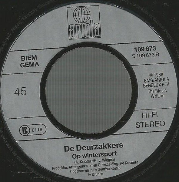 Deurzakkers - Kunnen Wij Hier Overnachten 14170 14467 33146 Vinyl Singles VINYLSINGLES.NL