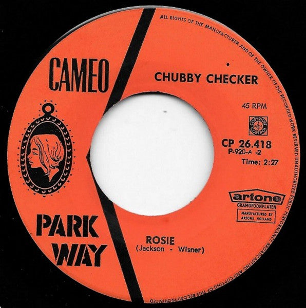 Chubby Checker - Lazy Elsie Molly 31080 Vinyl Singles Goede Staat