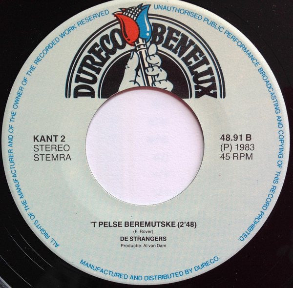 Strangers - Strangers' Rokken On * Vinyl Singles Vinyl Very Good (VG) <br> Hoes Good Plus (G+)