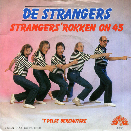 Strangers - Strangers' Rokken On * Vinyl Singles Vinyl Very Good (VG) <br> Hoes Good Plus (G+)