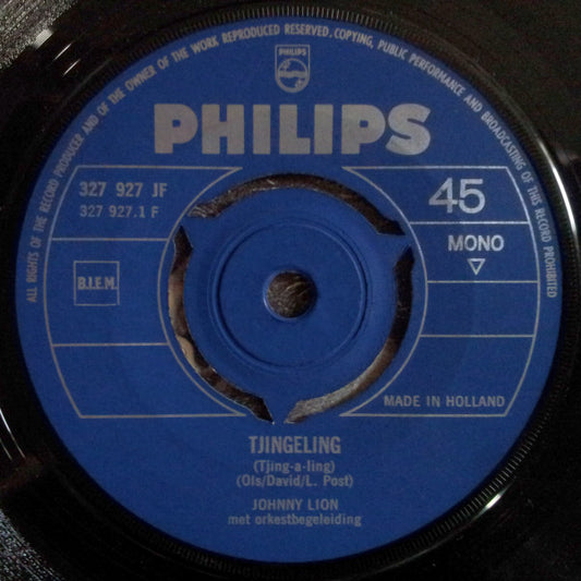Johnny Lion - Tjingeling 02706 19151 Vinyl Singles Goede Staat