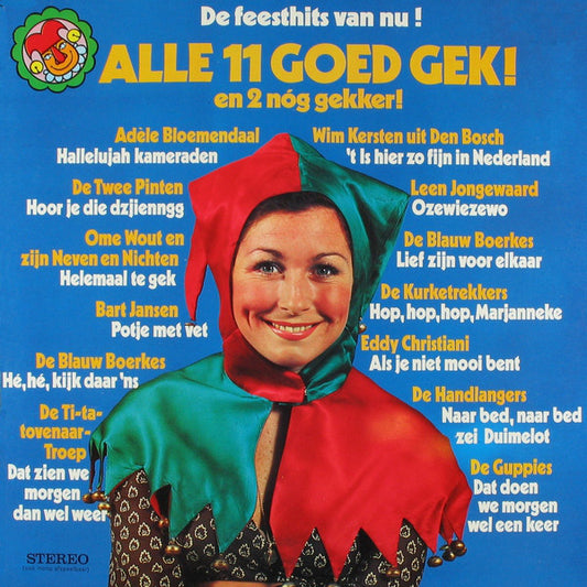 Various - Alle 11 Goed Gek! En 2 Nóg Gekker! (LP) Vinyl LP Goede Staat