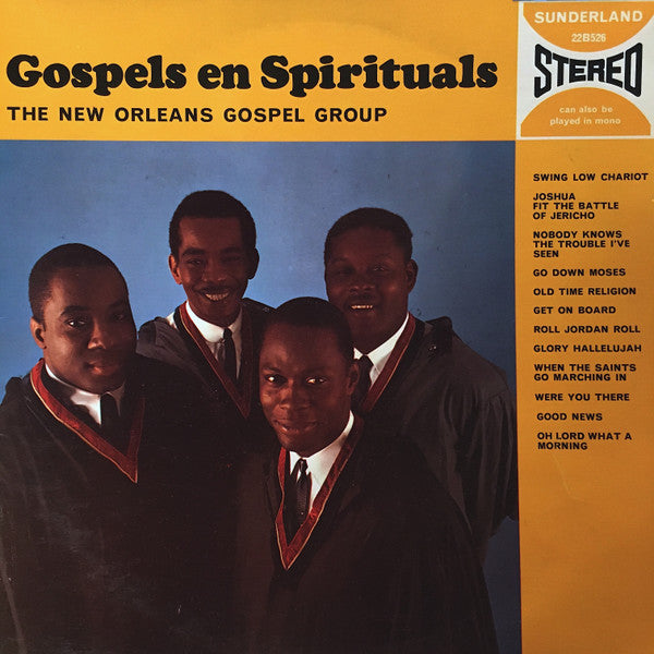 New Orleans Gospel Group - Gospels En Spirituals (LP) 49600 Vinyl LP VINYLSINGLES.NL