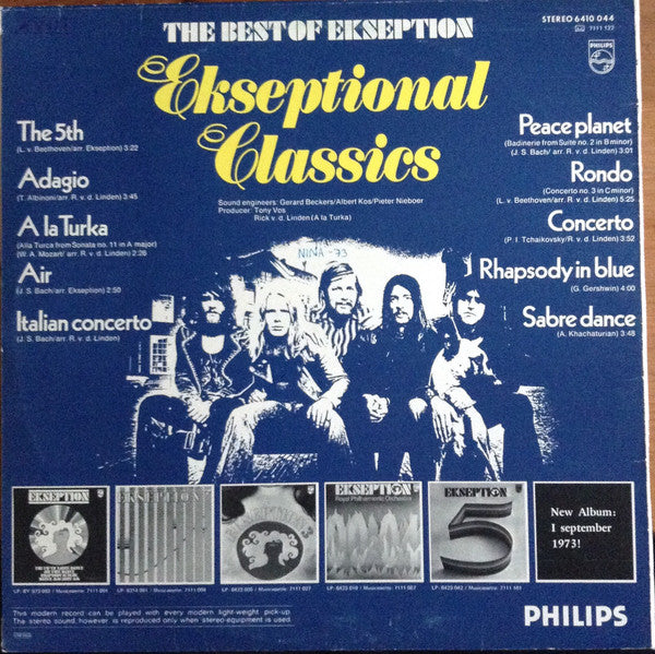 Ekseption - Ekseptional Classics - The Best Of Ekseption (LP) 44055 40582 41160 Vinyl LP VINYLSINGLES.NL