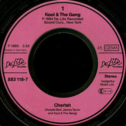 Kool & The Gang - Cherish 35894 Vinyl Singles Goede Staat