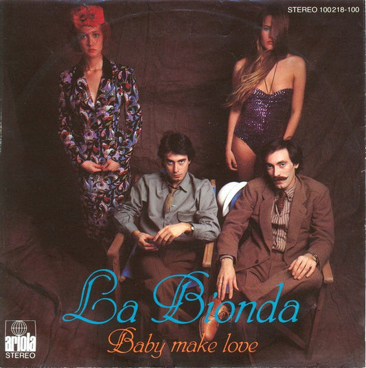 La Bionda - Baby Make Love 07454 09396 31871 31508 Vinyl Singles Goede Staat