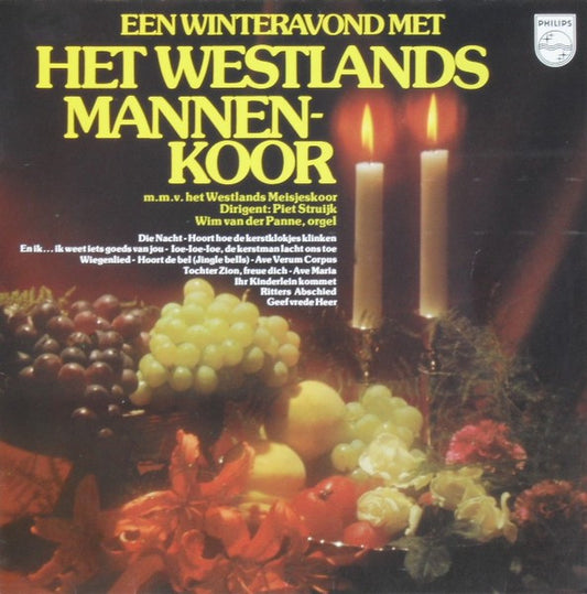Westlands Mannenkoor  - Een Winteravond Met Het Westlands Mannenkoor (LP) 46151 Vinyl LP VINYLSINGLES.NL