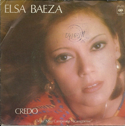 Elsa Baeza - Credo 32866 Vinyl Singles Goede Staat